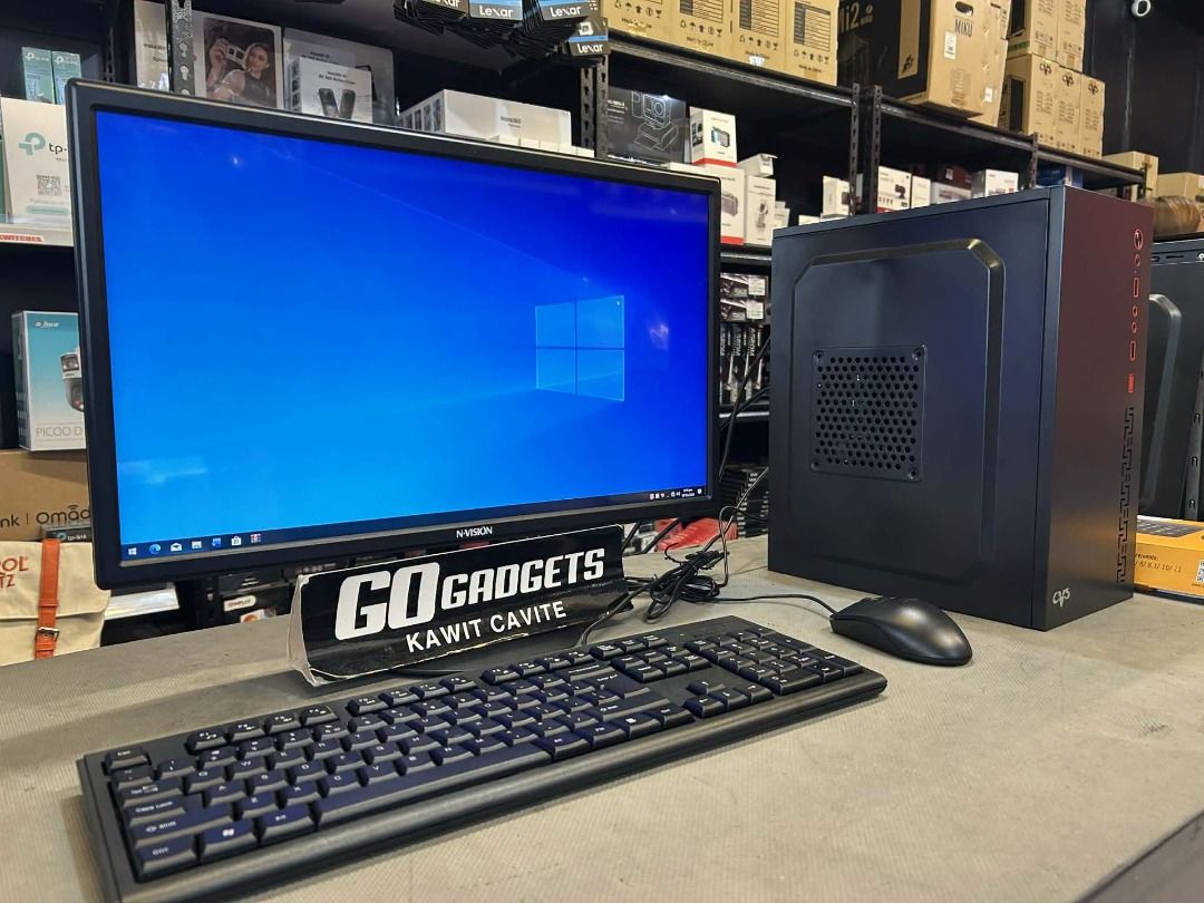 RYZEN 3 3200G PC SET (Category: Desktops) located in Caloocan City. Submitted by kentsalvador31 (Listing ID 1459389589, Image 1). Description: RYZEN 3 3200G PC SET BUDGET MEAL PC ! Go Gadgets - Kawit Cavite 💬 Message us now for full specs & recommendations! 🌐 Suitable for: ✅ Home WiFi upgrade ✅ Whole-home WiFi coverage ✅ Condo / apartment WiFi ✅ Office WiFi setup ✅ Business WiFi setup ✅ Multiple device connection ✅ Areas with weak WiFi signal �