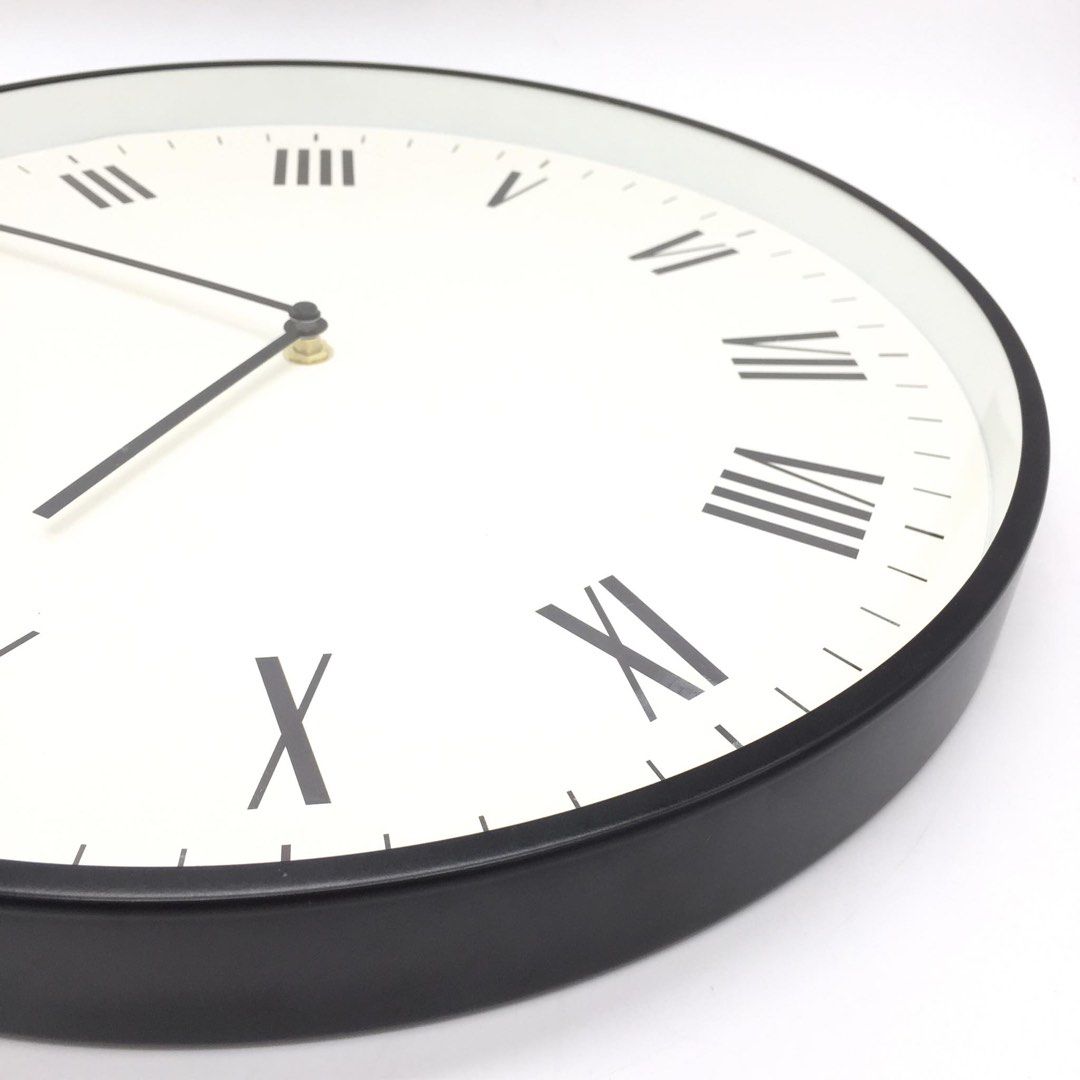 SANGTAI 16” Minimalist Roman Numeric Vintage Wall Clock (Category: Clocks) located in Pasay City. Submitted by meostore (Listing ID 1459314405, Image 3). Description: SANGTAI 16” Minimalist Roman Numeric Vintage Wall Clock -Approx. Meas.: 16 inches -Features: Modern minimalist design; Roman numeric numbers; Openook -Ideal for home decor, living area, office -Requires 1x AA battery NOTE: Please expect slight markings or paintchips. Actual photos a