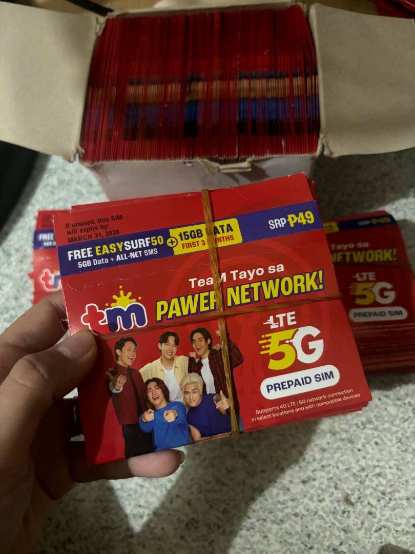 SEALED TM SIM (Category: Community) located in Manila. Submitted by y4ng_ (Listing ID 1459448260, Image 3). Description: PRICE IS NEGOTIABLE IF MARAMI KUKUNIN METRO MANILA LOC!.