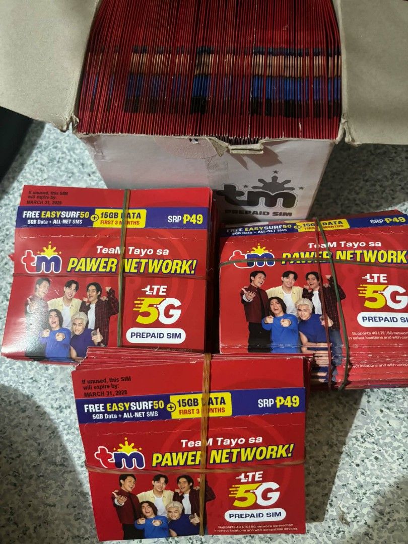 SEALED TM SIM (Category: Community) located in Manila. Submitted by y4ng_ (Listing ID 1459448260, Image 2). Description: PRICE IS NEGOTIABLE IF MARAMI KUKUNIN METRO MANILA LOC!.