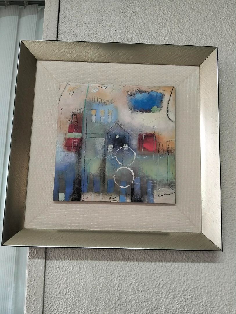 Set of 2 Framed Abstract Wall Art (Category: Wall Decor) located in Binan City. Submitted by croti_by_juliechi (Listing ID 1459336827, Image 3). Description: FOR SALE: Set of 2 Framed Abstract Wall Art Php600 PM for additional photo Location/Pick-up: BCPI (Best Chemicals & Plastics, Inc.) PTC, Brgy. Maduya, Carmona, Cavite Mon–Fri, 8AM–4PM (except sat-sun-holiday) https://share.google/0cKZAqs30x1qJmBOr Delivery: Lalamove / courier (buyer’s bookin