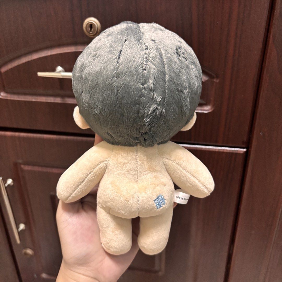 Seventeen Seungkwan Doll Plush (Category: Plushies & Soft Toys) located in Manila. Submitted by nero.ph (Listing ID 1459404109, Image 2). Description: I have 6PCS. - Adorable plush toy featuring a boy character. - Big, happy smile and fluffy grey hair. - Soft, light tan body. - Small brown detail on the chest. - Blue symbol on the back. - Made in China. - Ideal for collectors or as a fun gift..
