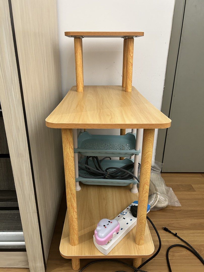 Side table (Category: Shelves, Cabinets & Racks) located in Kuala Lumpur. Submitted by rys_123 (Listing ID 1459424874, Image 3). Description: In very good condition. No damages. Size details are in the photo.