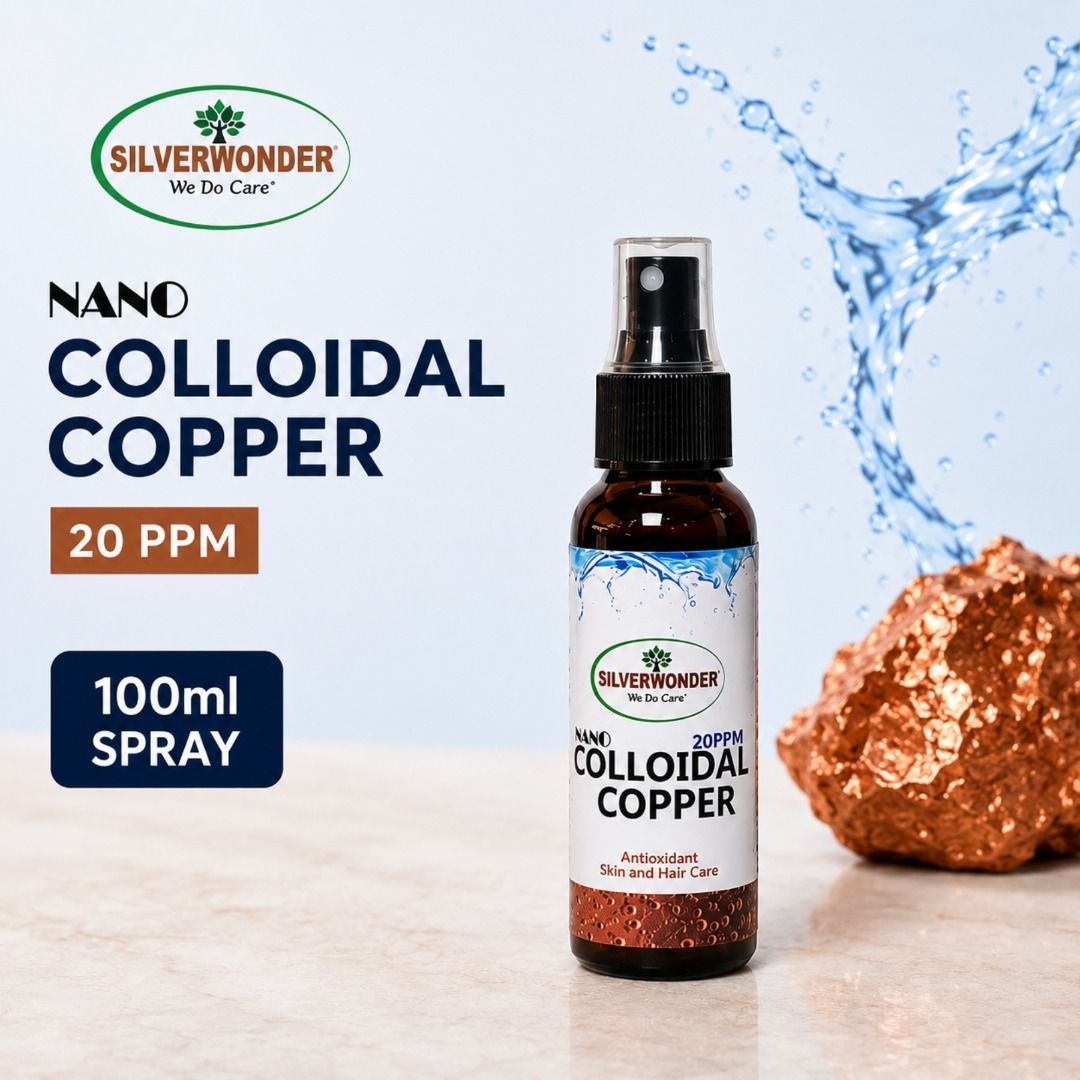 SILVERWONDER Colloidal Copper Water Pure (Category: Health Food, Drinks & Tonics) located in Quezon City. Submitted by jafedtechnology (Listing ID 1459300460, Image 2). Description: COLLOIDAL COPPER WATER Brand: SILVERWONDER Form: Liquid Sizes: 100ml, 250ml, 500ml, 1 liter, 1 Gallon Applications: Skin & Hair Pure• No additives • No chemicals .