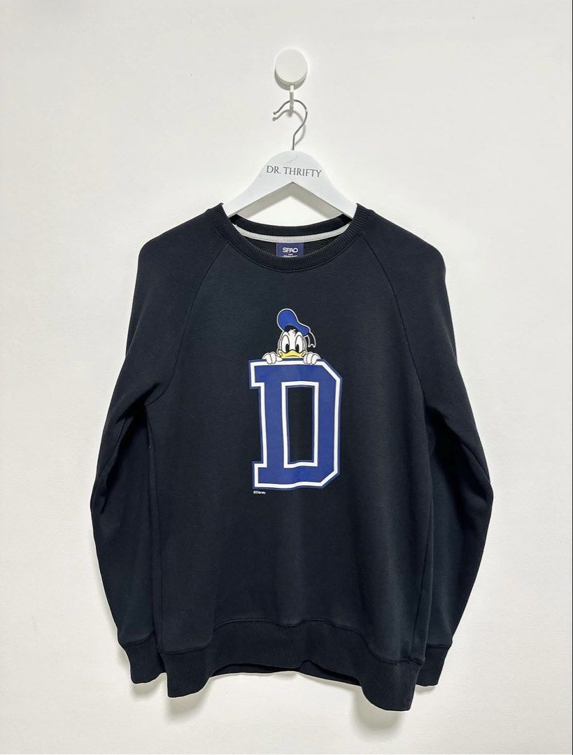 SPAO Donald Duck sweatshirt (Category: Coats, Jackets and Outerwear) located in Marikina City. Submitted by dr_thrifty (Listing ID 1459403912, Image 1). Description: W 21” L 27.5” .