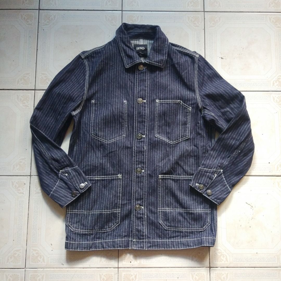 SPAO Stitched Wabash Chore Jacket M (Category: Coats, Jackets and Outerwear) located in Pasay City. Submitted by denimdude.ph (Listing ID 1459394857, Image 1). Description: .