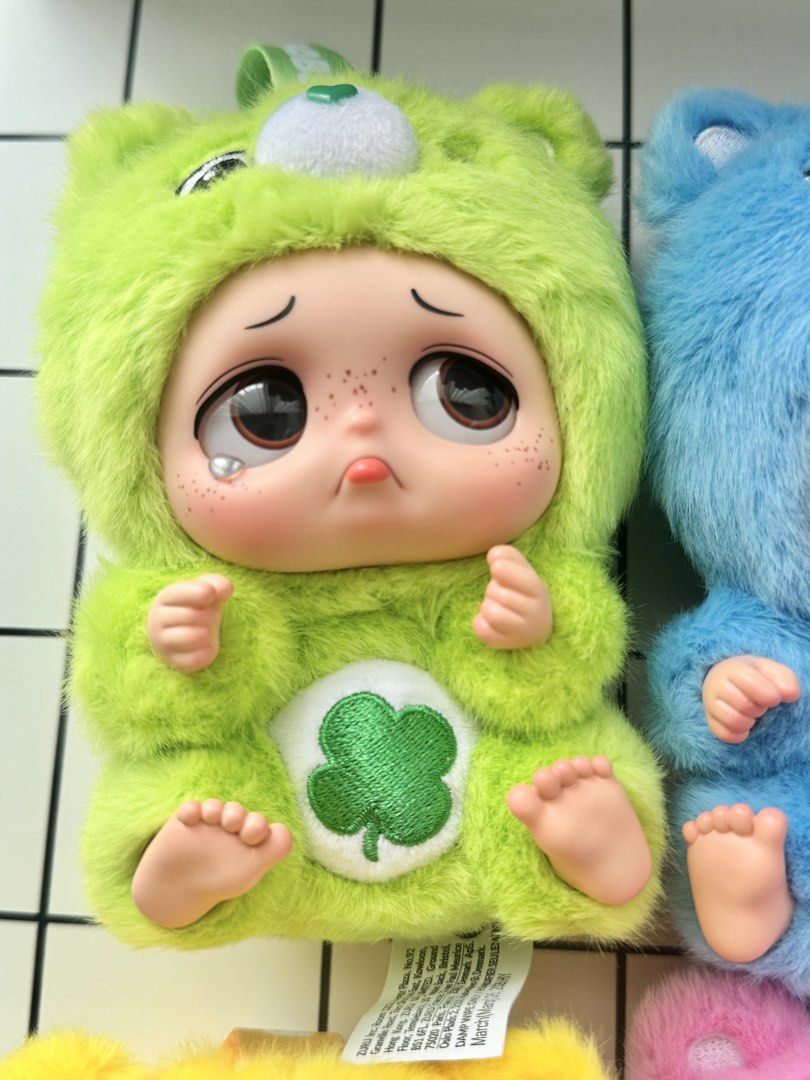 StarBox Blind Box Vinyl Plush Collection Dolls (Category: Designer & Blind Box Toys) located in Cainta. Submitted by closet83 (Listing ID 1459311222, Image 3). Description: ❗️PLEASE REFER TO PHOTO SLIDES FOR DETAILS - Funshine Bear (yellow) - Good Luck Bear (green) ❌Php 1000 FIXED.