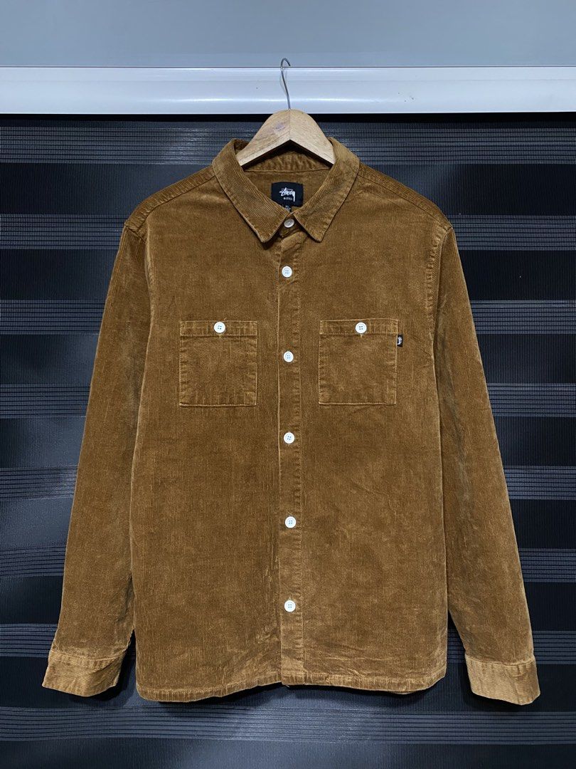 STUSSY CORDUROY BUTTON DOWN POCKET (Category: Coats, Jackets and Outerwear) located in Antipolo. Submitted by treasurethings02 (Listing ID 1459490484, Image 1). Description: STUSSY SIZE XL ON TAG 23W / 30L EXCELLENT CONDITION 10/10 CR NO ISSUE HEAVY MATERIAL .