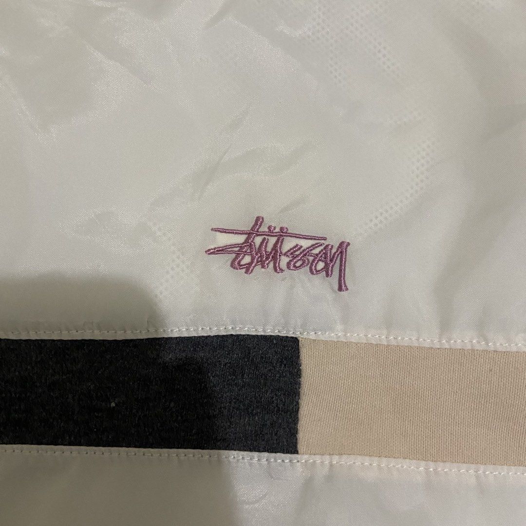 STUSSY NYLON TEE (Category: Activewear) located in Iloilo. Submitted by wornworthyph (Listing ID 1459431874, Image 3). Description: DIMES - 21 WIDTH / 28 LENGTH COLOR RATE - 9.5 / 10 GOOD CONDITION AUTHENTIC / LEGIT ISSUE : MINOR SCRATCH SEE LAST PIC AND CUT TAG ₱ 380 + SHIPPING FEE 📍ILOILO 🧾 GCASH ( PAYMENT FIRST ) 🚚 J&T COURIER..