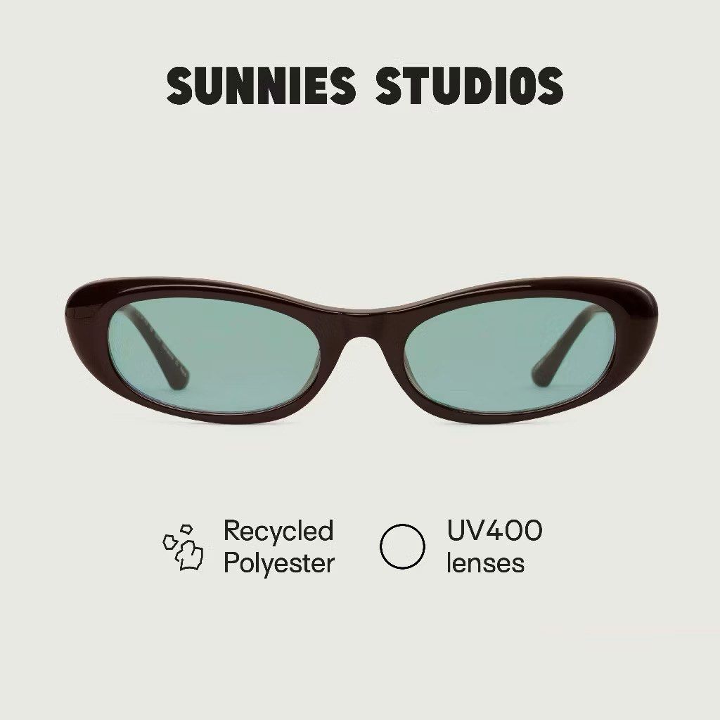 Sunnies Studios Slim Ganache (Cateye Sunglasses Shades Unisex) (Category: Sunglasses & Eyewear) located in Valencia. Submitted by vraorng (Listing ID 1459385708, Image 1). Description: - Brand: Sunnies Studios - Style: Slim Sunglasses - Color: Ganache - Lens Feature: UV400 protection - RFS: not bagay sa face shape ko haha - Only used once.