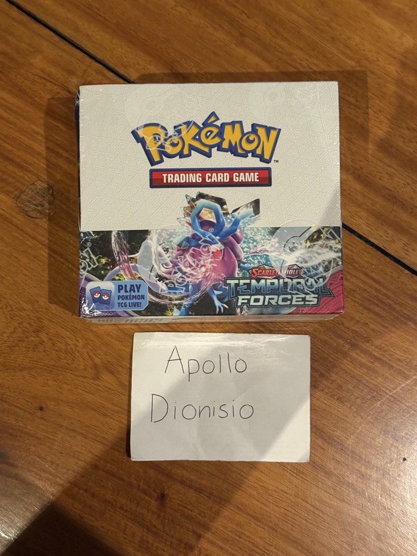 Temporal Forces Booster Box (Category: Card Boxes & Cases) located in Manila. Submitted by kims_vault (Listing ID 1459403068, Image 1). Description: San Juan / Manila.