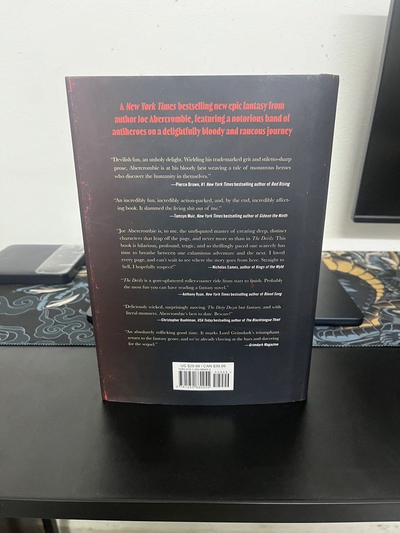 The Devils (Category: Storybooks) located in Bagan Datoh. Submitted by romzhii (Listing ID 1459406177, Image 3). Description: The devils by joe abercrombie RM90 Hardcover Baru beli.