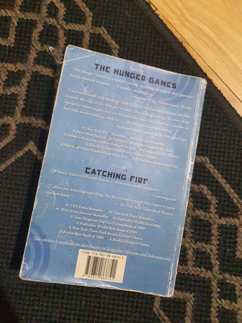 The Hunger Games Trilogy — Mockingjay book 3 (Category: Storybooks) located in Cavite. Submitted by hereinthegarden (Listing ID 1459479161, Image 3). Description: The Hunger Games Trilogy — Book 3 Mockingjay.