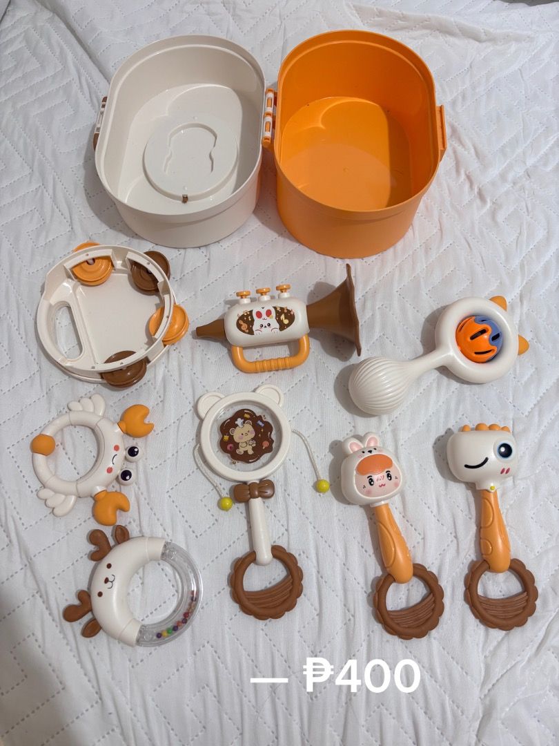 Toy Teether Set (Category: Infant Playtime) located in Cainta. Submitted by janinayy29 (Listing ID 1459386411, Image 1). Description: Complete set No issue.
