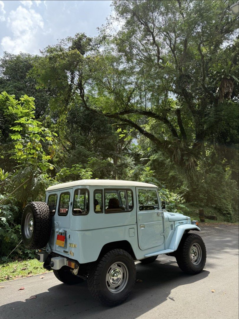 Toyota Land Cruiser BJ40 Manual (Category: Used Commercial Vehicles for Sale) located in Singapore. Submitted by storeroom_clearance (Listing ID 1459488677, Image 2). Description: Offering my 1979 Toyota Land Cruiser BJ40 for sale. This is a personal vehicle that has undergone considerable restoration and sorting, with the intention of keeping the character and simplicity of the original 40 Series while making it a classic that can actually be dr