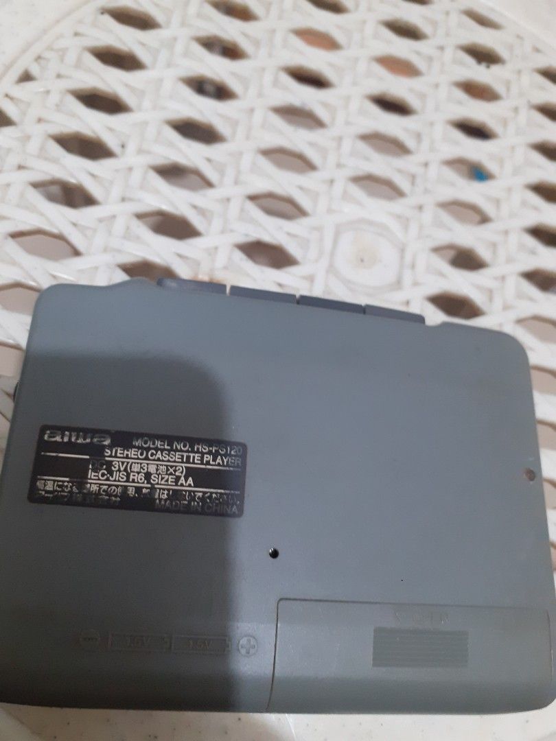 Stereo Cassette Player Deffective sounds (Category: Portable Music Players) located in Lipa City. Submitted by newriver_a7c3ea (Listing ID 1459371161, Image 2). Description: Selling as deffect or for parts Still working but bad sounds AIWA Brand PS120 model Msg.na lang sa me need or parts nito Battery operated 2A.