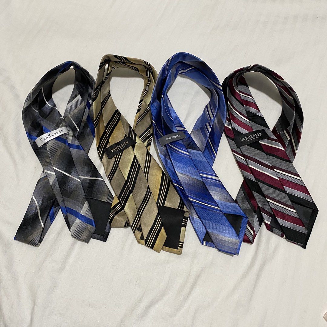 Van Heusen 2 (Category: Ties) located in Caloocan City. Submitted by discusonlineshop (Listing ID 1459307080, Image 2). Description: 4 for 500.