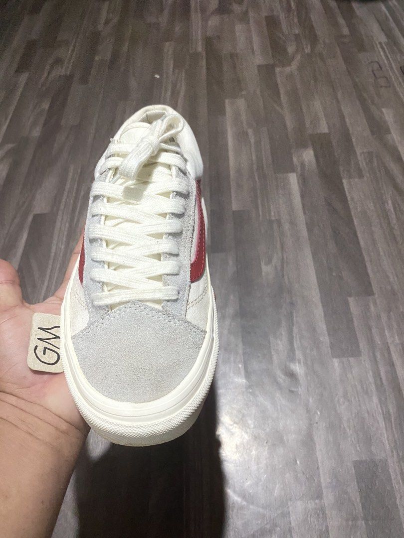 Vans Style 36 Sneakers Red White Grey (Category: Sneakers) located in Cebu City. Submitted by freemoon.b85e0c (Listing ID 1459471311, Image 3). Description: Vans Style 36 Legit/2nd hand Size 8 us/7 uk/40.5 euro/26 cm Price 850 plus sf Good condition.