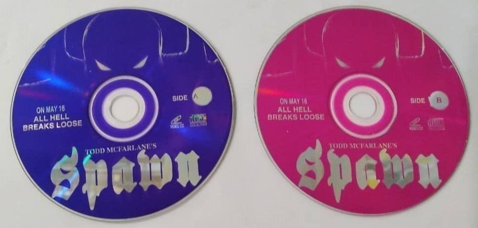 VCD - SPAWN (1997) (Category: CDs & DVDs) located in Ipoh. Submitted by subway_2026 (Listing ID 1459308769, Image 2). Description: Discs and artwork are placed in light plastic sleeves. Post = RM7 Peninsular M'sia Feel free to chat. # action crime drama John Leguizamo Michael Jai White Martin Sheen Theresa Randle .