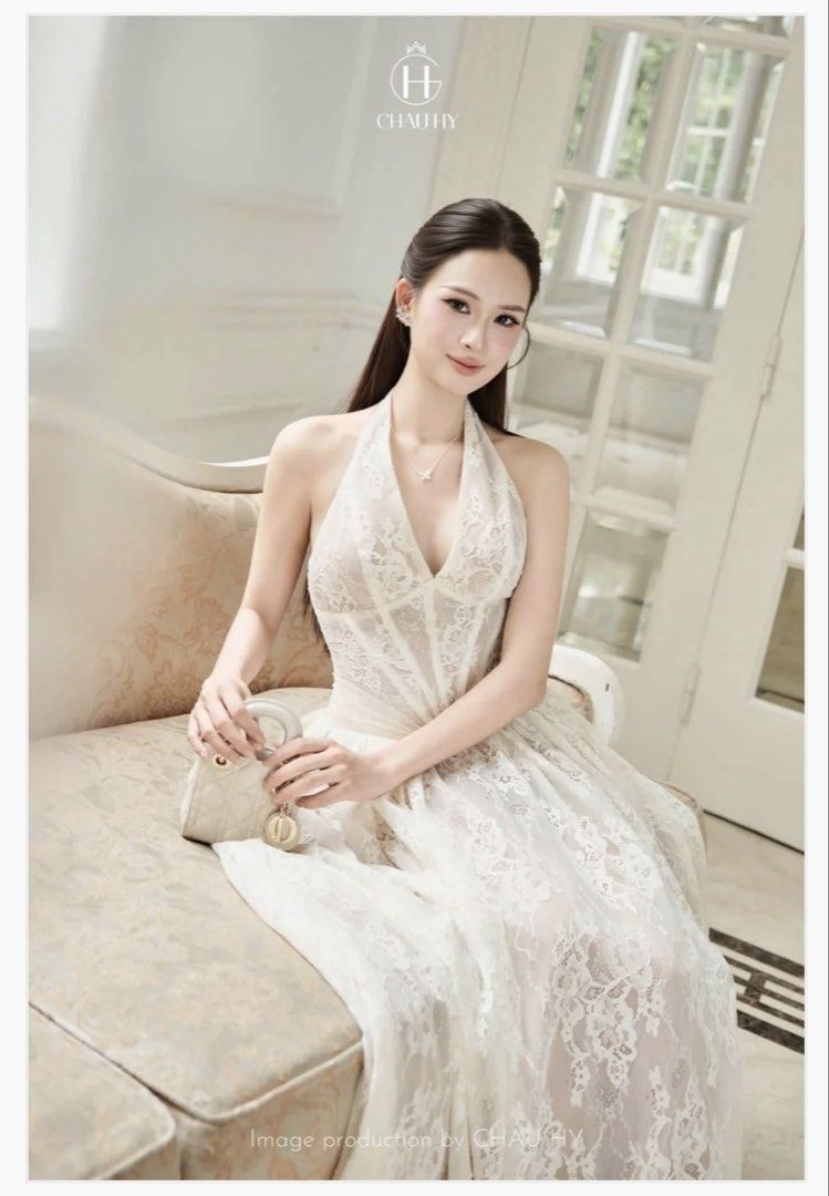 Vietnam Halter Dress (Category: Evening dresses & gowns) located in Manila. Submitted by quickflower_13 (Listing ID 1459385791, Image 2). Description: I’m selling my unused bridal party dresses imported from Vietnam. These were extras and backups for my reception dress, so they are all brand new, completely unused, and suited for a Medium size frame. Beautiful in person.