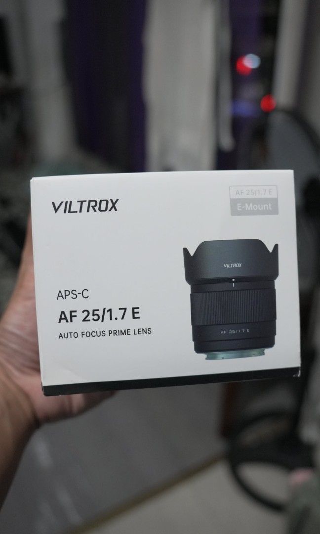 Viltrox 25mm 1.7 sony e mount (Category: Lens & Kits) located in Manila. Submitted by elijah_malabuyo (Listing ID 1459431795, Image 1). Description: .