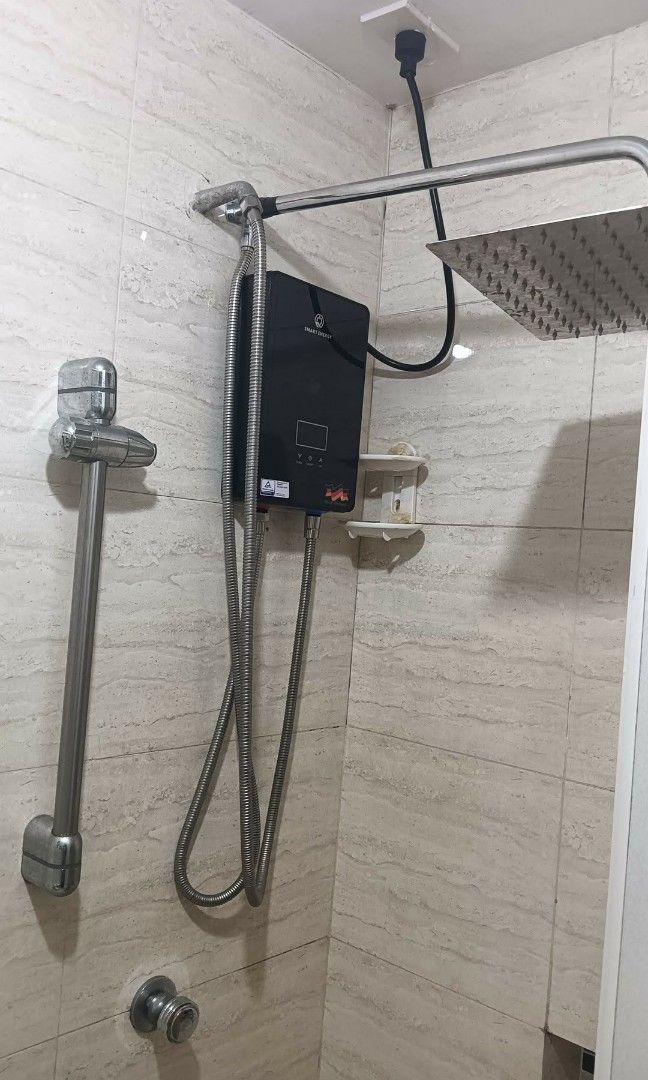 Water heater/Shower heater (Category: Water Heater & Instant Showers) located in Manila. Submitted by mackieboy_756 (Listing ID 1459295476, Image 2). Description: 📌Water heater on sale💯👌 Free installation in manila 1 year warranty/reciept 5 years heating element Condo and residential use Pick up/lalamove/grab Test before you pay👌 👉Available Brand👈 ✔️Haier ✔️Smart energy ✔️Stiebel ✔️Panasonic ✔️Wassernison ✔️Vector ✔️Rheem ✔️Champs trimark �
