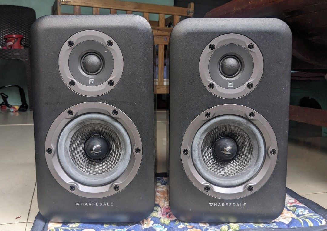 Wharfdale D320 (Category: Other Audio Equipment) located in Taguig. Submitted by secondsight_pixels (Listing ID 1459344810, Image 1). Description: Selling my Wharfedale D320 bookshelf speakers as I'm upgrading to a different speaker. The D320 is a great compact bookshelf speaker with a warm, smooth and enjoyable sound, especially for vocals, acoustic music, indie, jazz, and laid-back listening. Perfect for a desktop, bedroom, or small-to-medium l