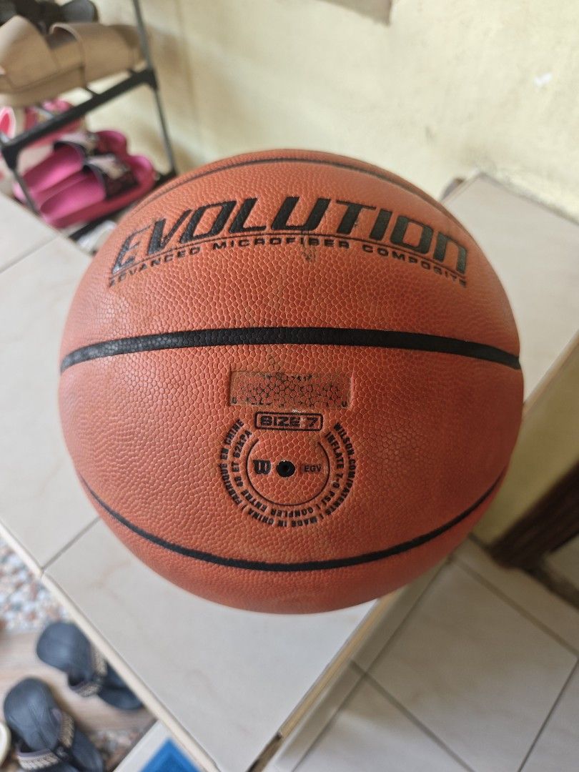 Wilson Evolution (Category: Other Sports Equipment and Supplies) located in Maragondon. Submitted by sft.by_12 (Listing ID 1459311346, Image 2). Description: 🏀 FOR SALE: WILSON EVOLUTION GAME BASKETBALL 🏀 Wilson Evolution Game Basketball – Size 7 (WTB051) Selling my well-used Wilson Evolution basketball. Still perfect for practice, pickup games, training, and everyday basketball sessions. 💯 📌 Condition: Well Used 📌 Size: 7 📌 Model: WTB051 �