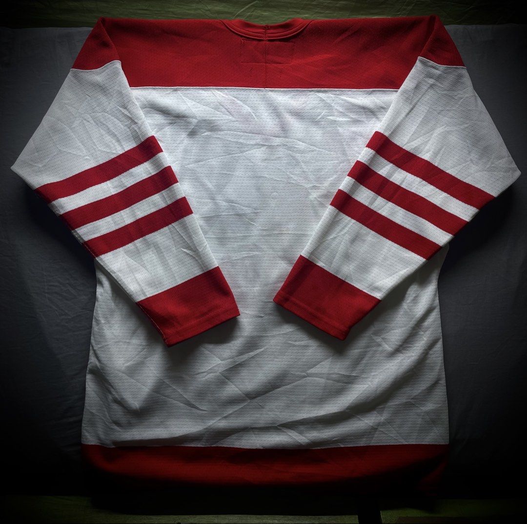 Wolves Hockey Jersey (Category: Activewear) located in Manila. Submitted by tuklasmnl (Listing ID 1459436850, Image 3). Description: XL - 2XL Dimes 23.5 x 32 Excellent Condition and Color rate No issue.
