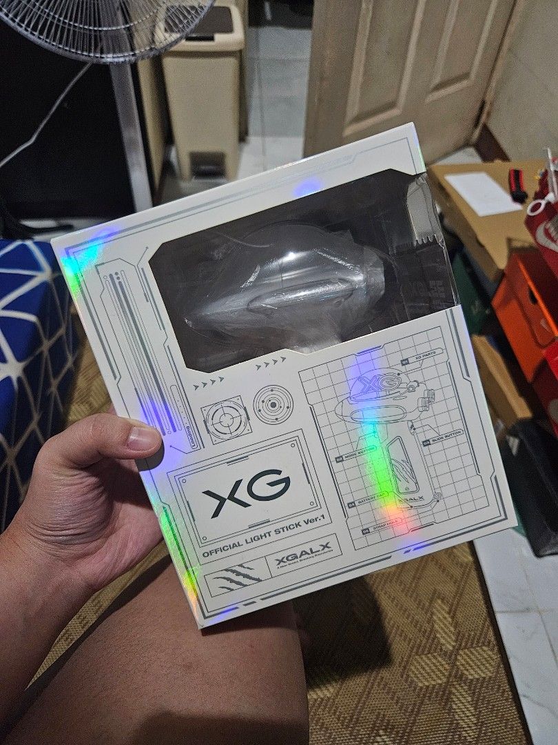 XG Lightstick (Category: Music Accessories) located in Manila. Submitted by rynram (Listing ID 1459429547, Image 2). Description: Once lang nagamit nong first concert ng XG dito sa PH. Negotiable for sure buyers, can give battery.