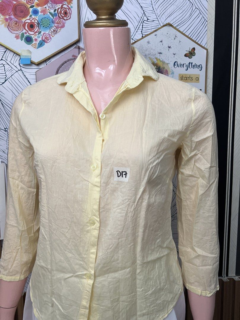 ZARA YELLOW TOPS (Category: Longsleeves) located in Talisay. Submitted by frentuma (Listing ID 1459434232, Image 2). Description: VISIT MY FB PAGE FEBZ E-STORE FOR MORE ITEMS 💕💕🛍️🛍️ Like new Preloved price and size indicated each picture 👍 like and follow fb page Febz e-store for more available items 📌Location Deca Dumlog Talisay Cebu Cebu buyer- delivery maxim add delivery fee or pick.up (Near location) 🌟 Outside Cebu- shipping thru j&t p