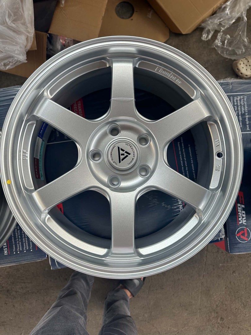 18” VLF-NEW C01 Silver 5Holes pcd 114 Bnew (Category: Mags and Tires) located in Quezon City. Submitted by mindanaotyrehaus (Listing ID 1465065970, Image 1). Description: 4pcs. 18” VLF-NEW C01 Silver Brandnew magwheels available fitment: 5Holes pcd 114 x8.5 width/ offset 40 Forged Finish light weight Sold as set 4pcs for 30,000 pesos mags only *price may change without prior notice *txt or call us to check availability * fix price * Cash transact