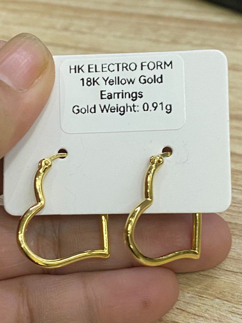 18k HK ELECTROFORM earrings (Category: Earrings) located in Manila. Submitted by mightystone_77b719 (Listing ID 1464997549, Image 1). Description: .