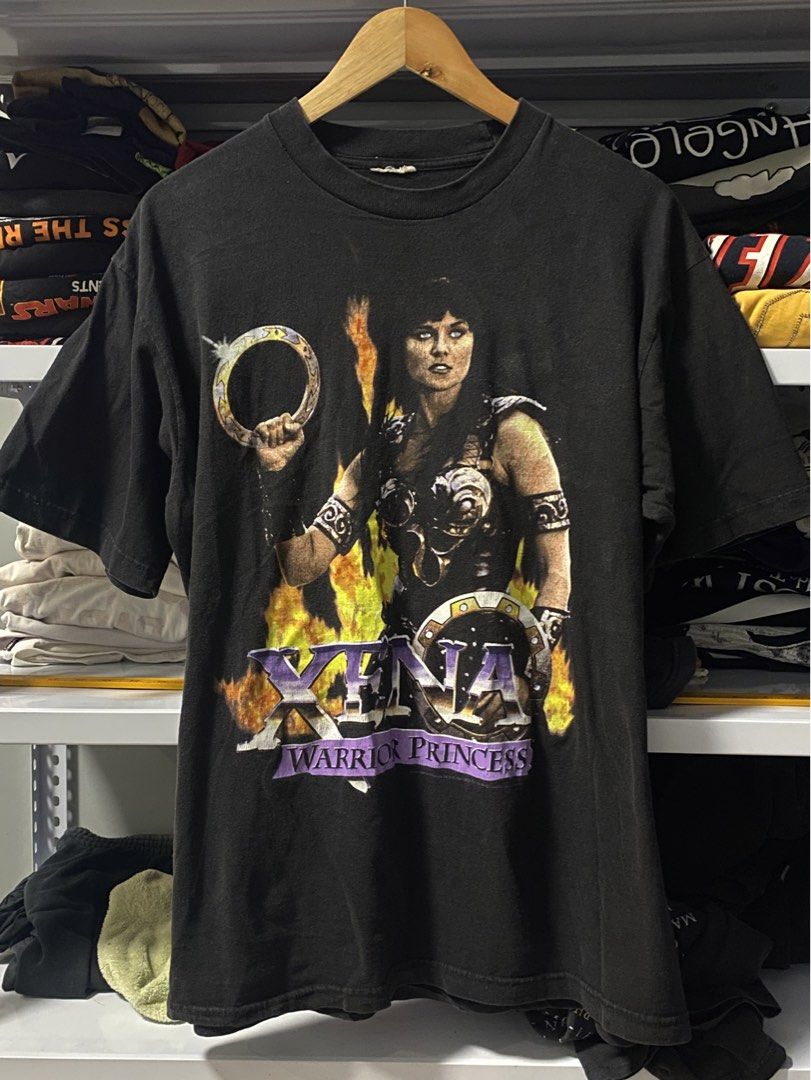 1997 Xena Warrior Princess (Category: Tshirts & Polo Shirts ) located in Manila. Submitted by ds.ocxp (Listing ID 1465132221, Image 1). Description: 21x28 champ Cut Tag Hairline cracks Minimal stains Minimal hole not through.