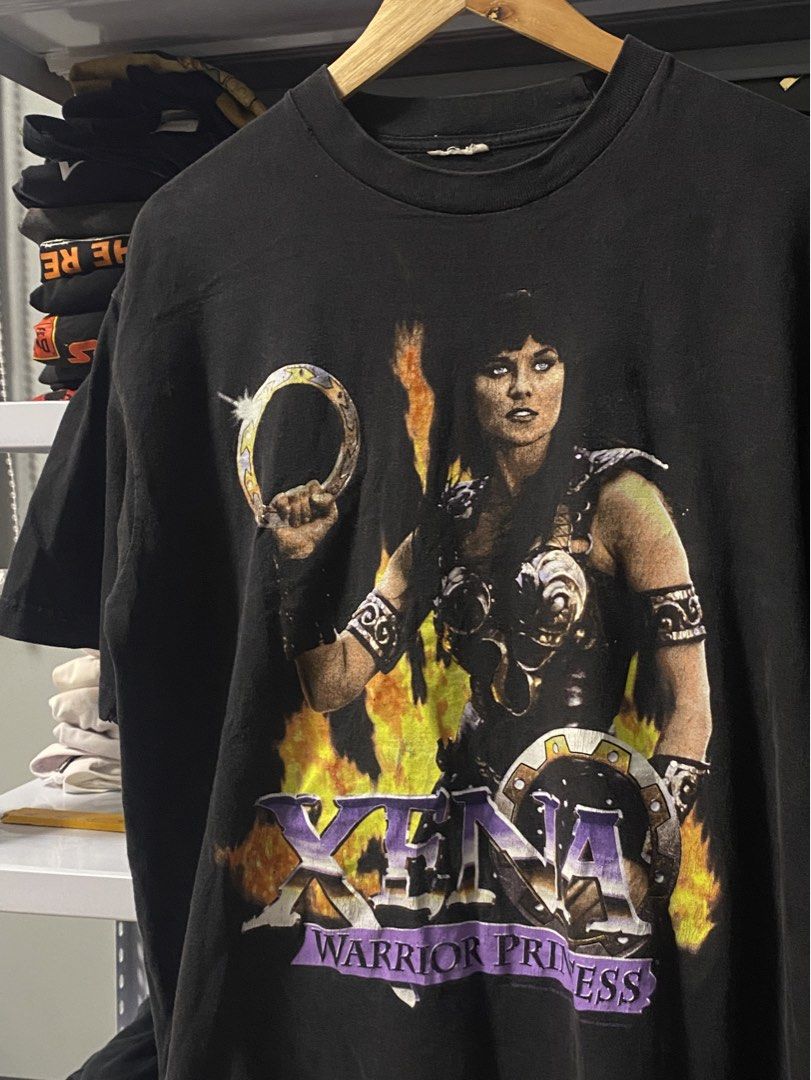 1997 Xena Warrior Princess (Category: Tshirts & Polo Shirts ) located in Manila. Submitted by ds.ocxp (Listing ID 1465132221, Image 3). Description: 21x28 champ Cut Tag Hairline cracks Minimal stains Minimal hole not through.
