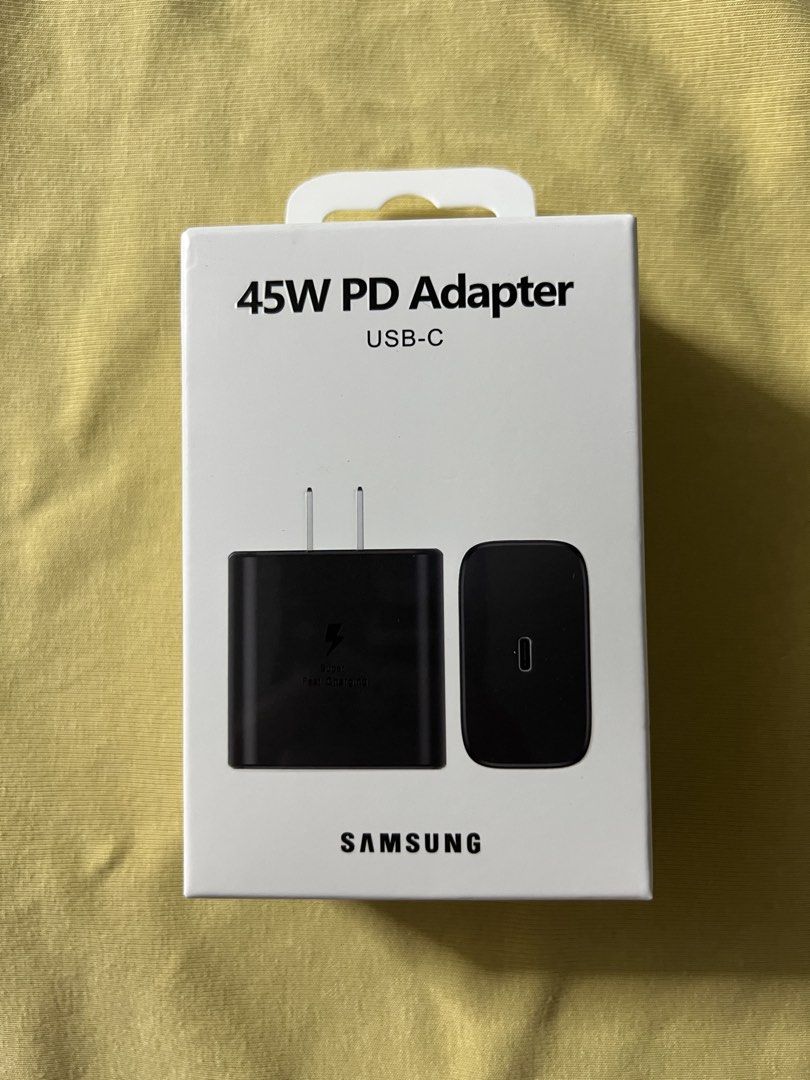 45W PD ADAPTER SAMSUNG (Category: Chargers & Cables) located in Manila. Submitted by as_onlineshop11 (Listing ID 1465102197, Image 1). Description: .