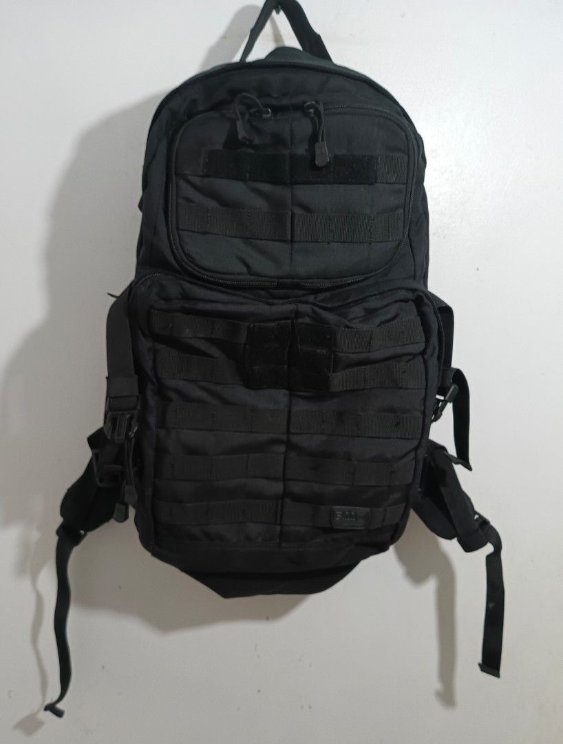 5.11 Rush Tactical 24 Backpack 37 liters (Category: Backpacks) located in General Santos City (Dadiangas). Submitted by silvervintage77 (Listing ID 1464997881, Image 1). Description: 5.11 Rush Tactical 24 Backpack 37 liters excellent Authentic 9.5/10 color rate 37 liters Minor sign of usage.