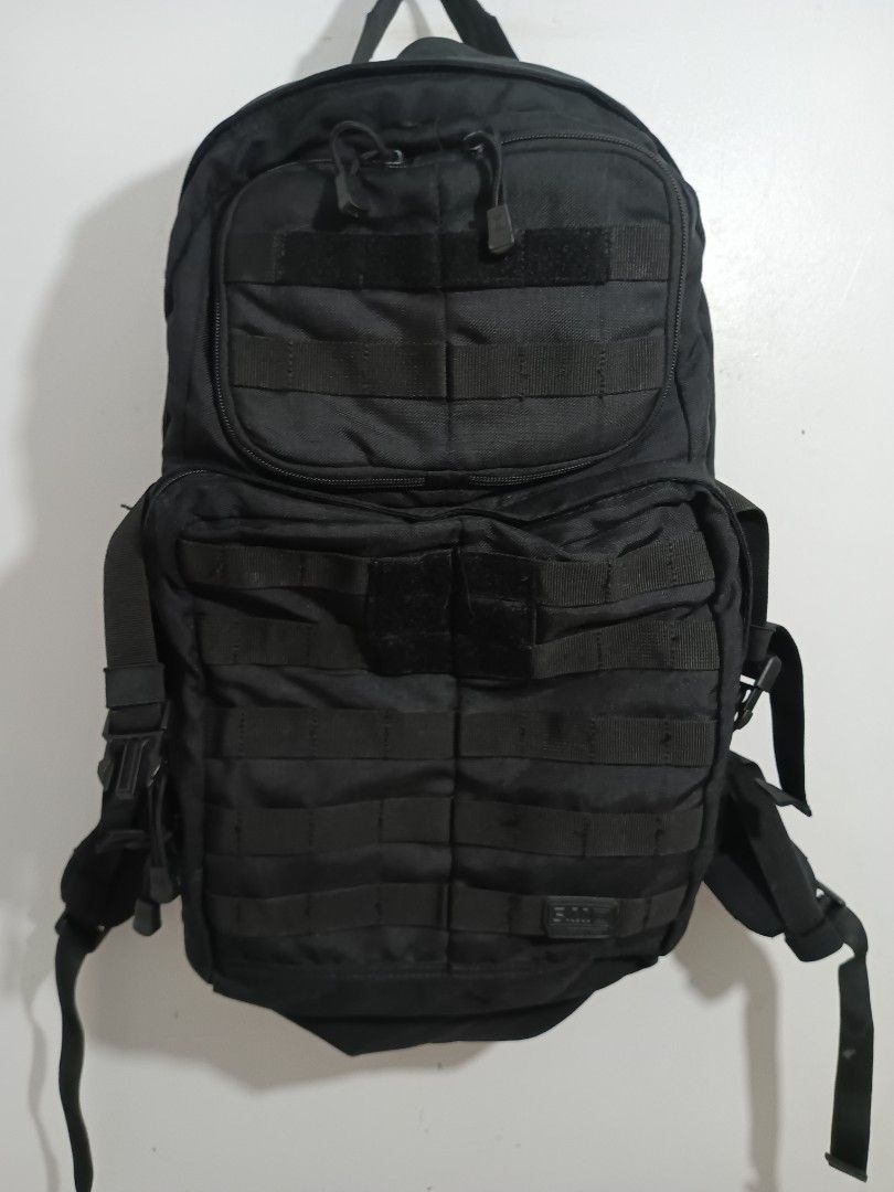 5.11 Rush Tactical 24 Backpack 37 liters (Category: Backpacks) located in General Santos City (Dadiangas). Submitted by silvervintage77 (Listing ID 1464997881, Image 2). Description: 5.11 Rush Tactical 24 Backpack 37 liters excellent Authentic 9.5/10 color rate 37 liters Minor sign of usage.