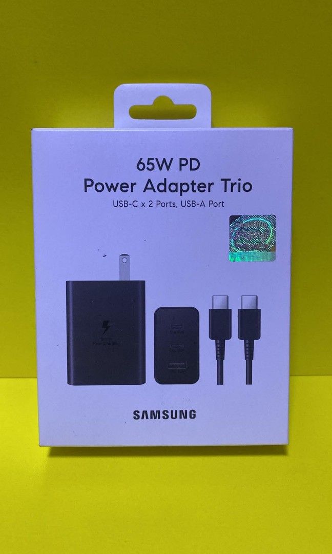 65W PD POWER ADAPTER and cable charger (Category: Chargers & Cables) located in Manila. Submitted by milasgadgetph (Listing ID 1465168756, Image 1). Description: .