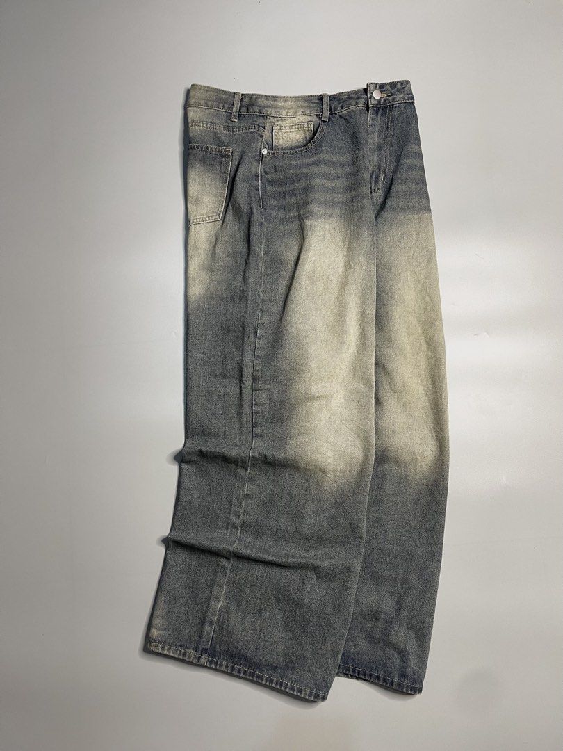 ( Faded Blue Washed Baggy Jeans ) (Category: Jeans) located in Pagadian. Submitted by thrift.wrld (Listing ID 1465056926, Image 3). Description: ( Faded Blue Washed Baggy Jeans ) Dimensions: • Width: 33 • Length: 42.5 • Thigh: 14.7 • Hem: 12 Drop Prices: • Mine: 500 + ₱9O shipping fee (sf).