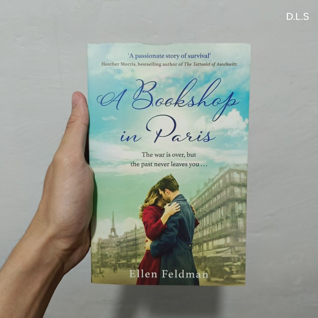 A Bookshop In Paris — Ellen Feldman (Category: Storybooks) located in Manila. Submitted by x_danilo (Listing ID 1465126304, Image 1). Description: PLEASE READ HERE: Title: A Bookshop In Paris — Ellen Feldman Condition: Very Good Condition. Authentic Copy. Pages: 350 Pages Price: ₱150 + SF GENRE: • Fiction / Historical / Romance Issue/s: • Foxing spots on edges. MOP: • Bank Transfer / Gcash • Meetup: SM Fairview (if total purchase exceeds ₱500) NO