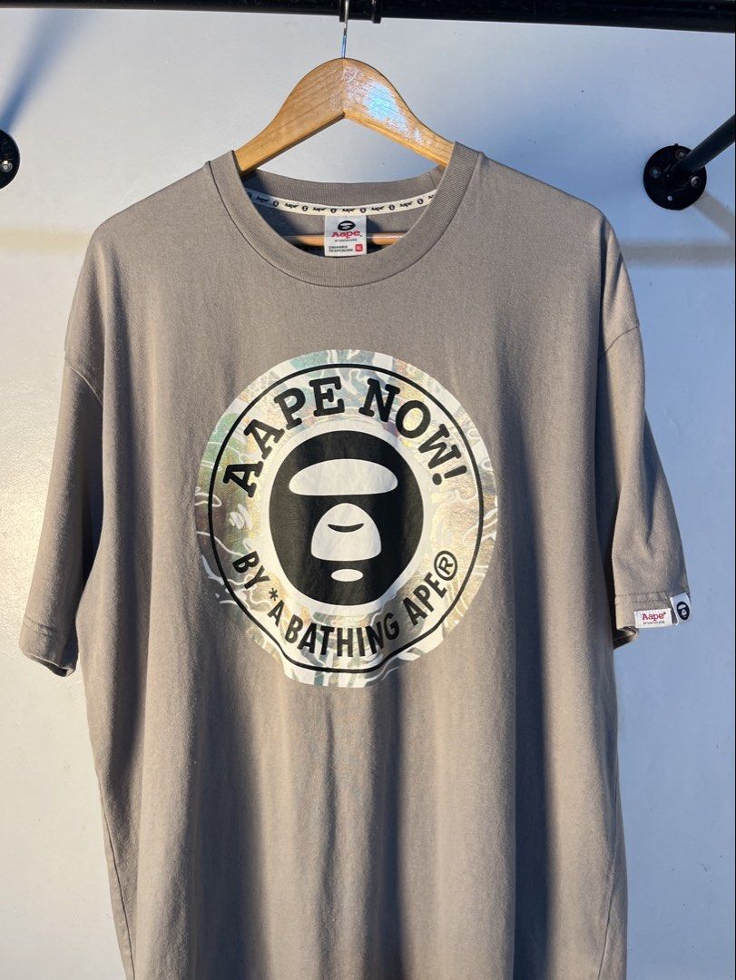 AAPE (Category: Tshirts & Polo Shirts ) located in Mabalacat. Submitted by carlfinds (Listing ID 1465090237, Image 3). Description: “31Length “25Width XL Very Good condition Mop gcash courier jnt.