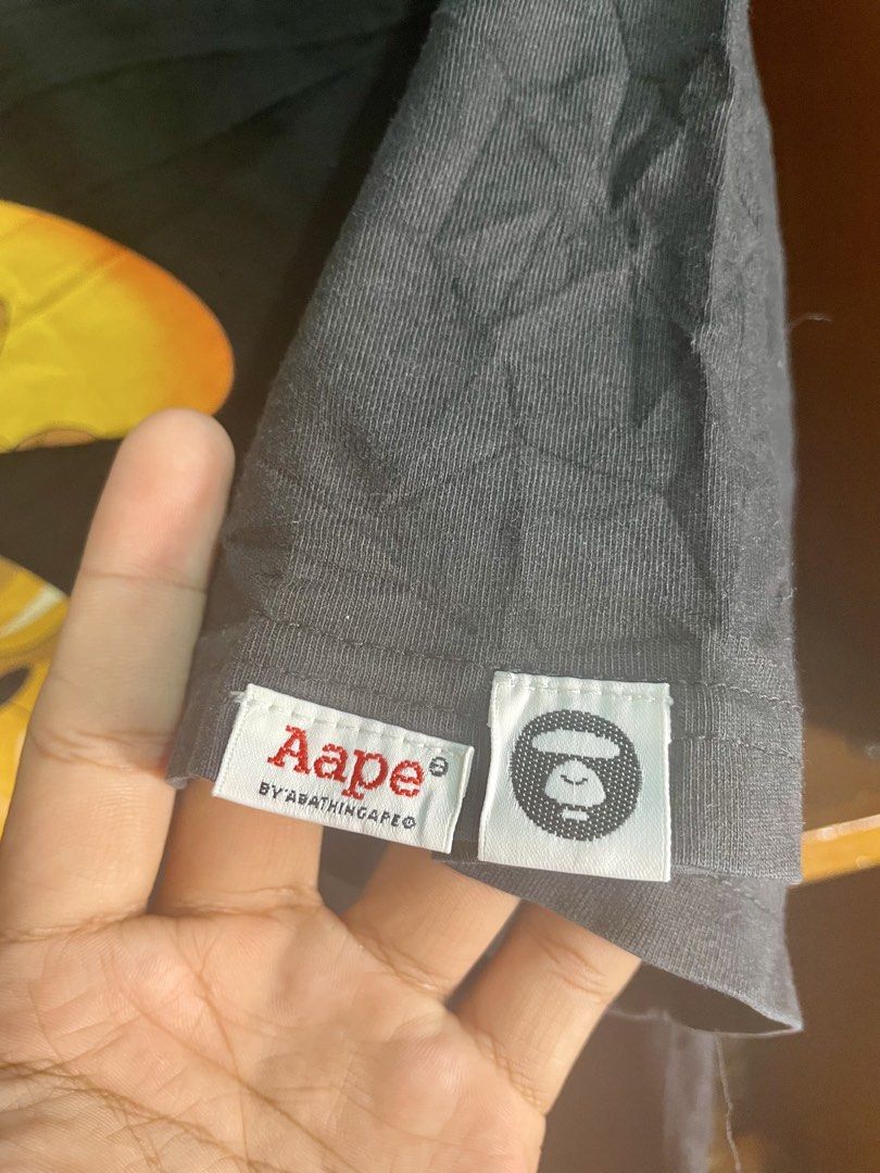 AAPE X DRAGON BALL (Category: Tshirts & Polo Shirts ) located in Davao. Submitted by the_rare_hustla (Listing ID 1465075574, Image 3). Description: AAPE X DRAGON BALL Issue None Need Wash Only Color rate 10/10 Width - 21 Length - 28 Size XL on tag Fit to Large Dm If Interested!.