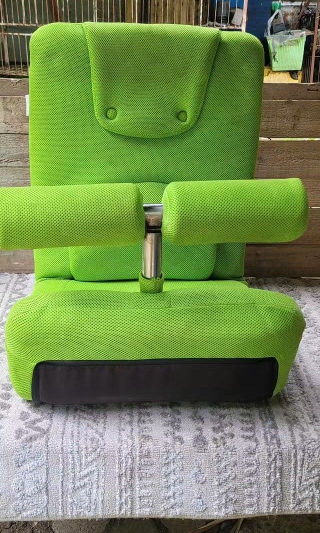 ABDOMINAL MUSCLE TRAINING CHAIR (Category: Chairs) located in Sablan. Submitted by gongonshelley12 (Listing ID 1465010661, Image 1). Description: ABDOMINAL MUSCLE TRAINING CHAIR 4-6 POSITIONS EXCELLENT CONDITION.