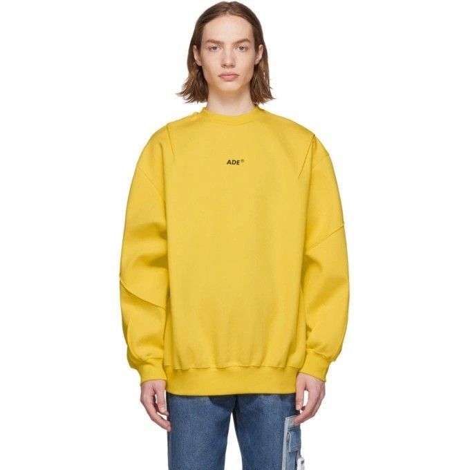 ADER error Yellow Small Logo Sweatshirt - XL (Category: Coats, Jackets and Outerwear) located in San Juan City. Submitted by 4keeps.mnl (Listing ID 1465128553, Image 1). Description: Brandnew size 3 (25x30) BEST FIT XL Authentic No issue.
