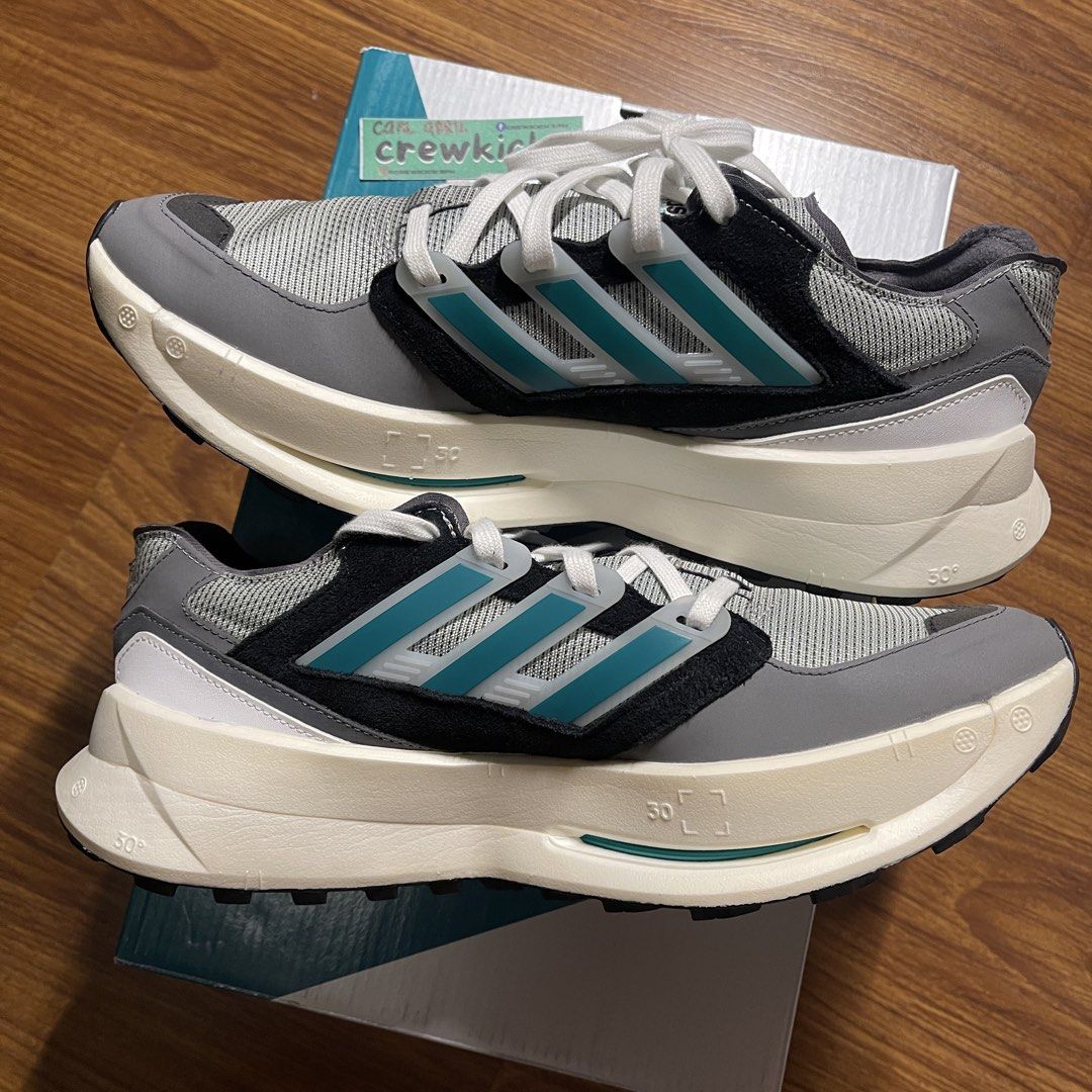 Adidas Agravic Equipment 'Grey / Beige' (Category: Sneakers) located in Pasig City. Submitted by crewkicks.ph (Listing ID 1465142667, Image 2). Description: Adidas Agravic Equipment 'Grey / Beige' Size 10 US M Worn once (Like new) Complete OG ₱ 4,498 ONLY! (SRP ₱12,000).