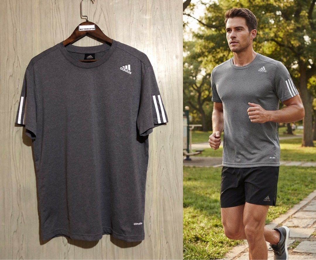 Adidas drifit shirt (Category: Activewear) located in Ozamiz City. Submitted by mj_thrifts (Listing ID 1465023318, Image 1). Description: Adidas drifit shirt W:21 x L:28 Excellent condition 9.5/10 500+sf.