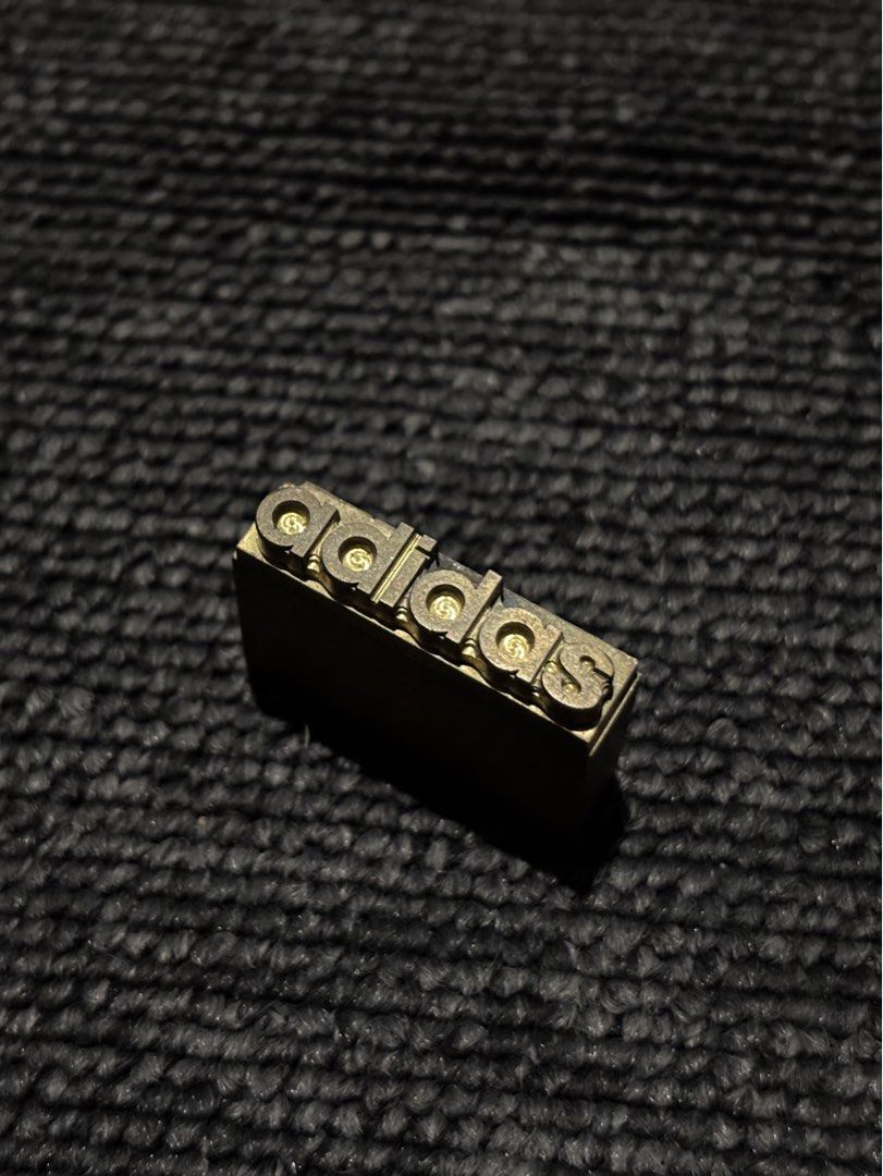 Adidas Embossing Brass (Category: Vintage Collectibles) located in Bulacan. Submitted by thriftstarph (Listing ID 1465111717, Image 3). Description: PLEASE READ THE DESCRIPTION BELOW‼️ Adidas Brass Embossing Tool Good as New From: Japan Issue: Paint removable NOTE: 4,500 IS JUST ASKING PRICE, FEEL FREE TO MAKE AN OFFER..