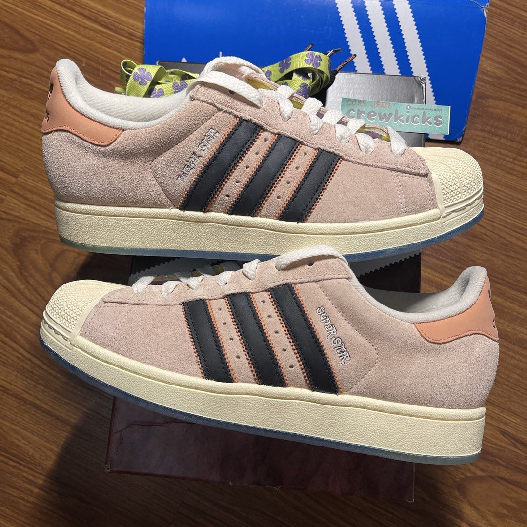 Adidas Patrick Superstar II (Category: Sneakers) located in Pasig City. Submitted by crewkicks.ph (Listing ID 1465142473, Image 3). Description: Patrick Superstar II Size 10 US M Used 2x With box & extra laces ₱ 2,998 ONLY! (SRP ₱7,000).