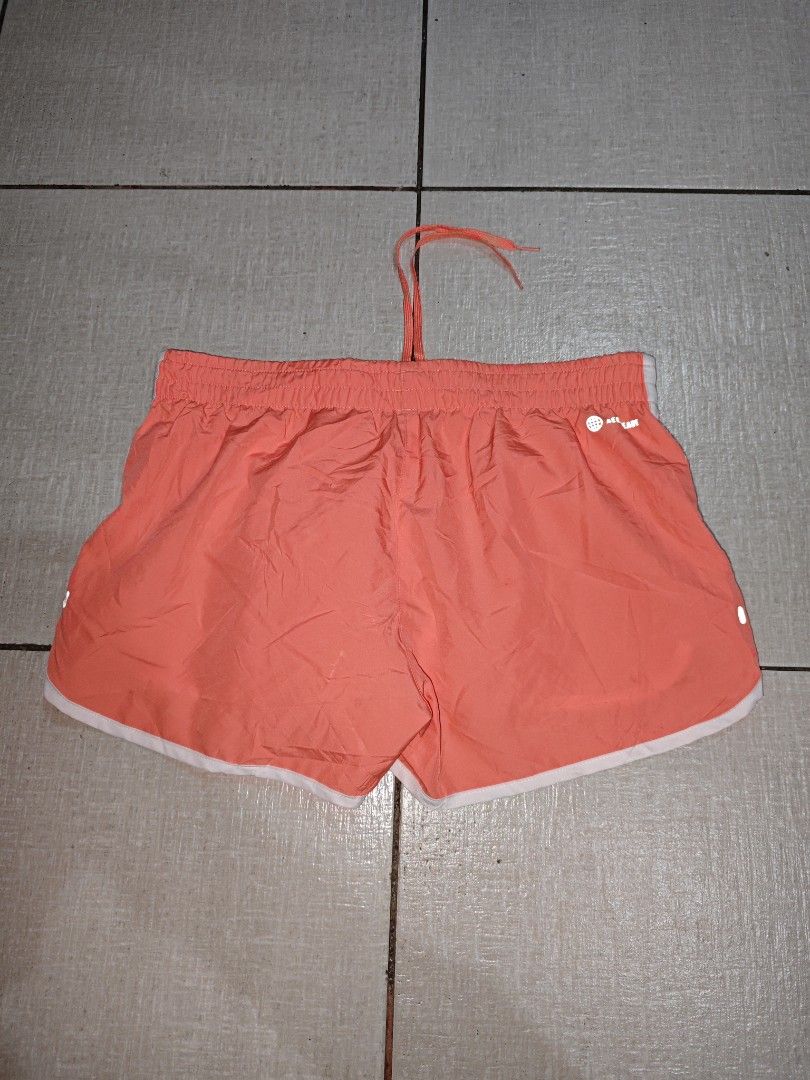 ADIDAS MARATHON 20 RUNNING SHORT (Category: Shorts) located in Manila. Submitted by lilianapat52117 (Listing ID 1465117410, Image 2). Description: ADIDAS MARATHON 20 RUNNING SHORT W/ INNER LINING ORANGE MEDIUM WAIST 31-34+ LENGTH 10½ EUC NO ISSUES 350.